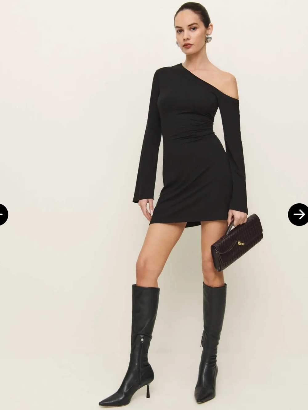 Reformation willow knit dress